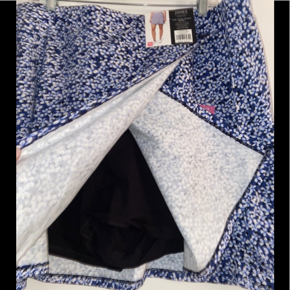 NWT JONES NEW YORK SKORT SAPPHIRE FLORAL COMBO | SZ XXL 18-20) - Picture 4 of 11